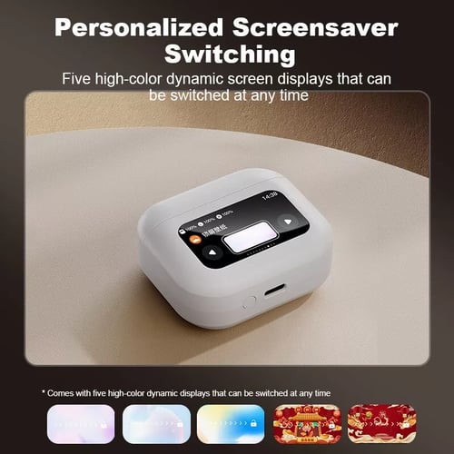 Airpods Pro With Touch Display Screen سماعات ايربودز برو مع شاشة تعمل باللمس