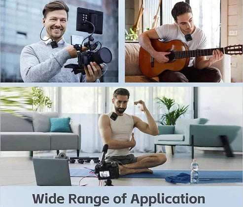 Wireless Lavalier Microphone ميكروفون لافالير لاسلكي