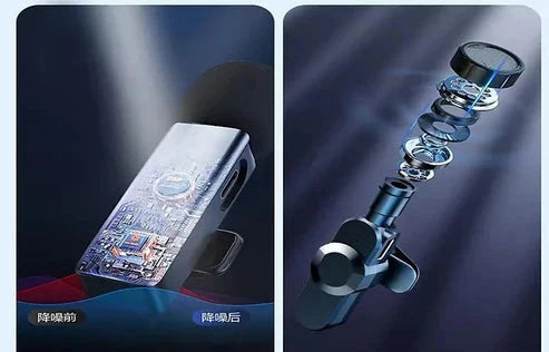 Wireless Lavalier Microphone ميكروفون لافالير لاسلكي