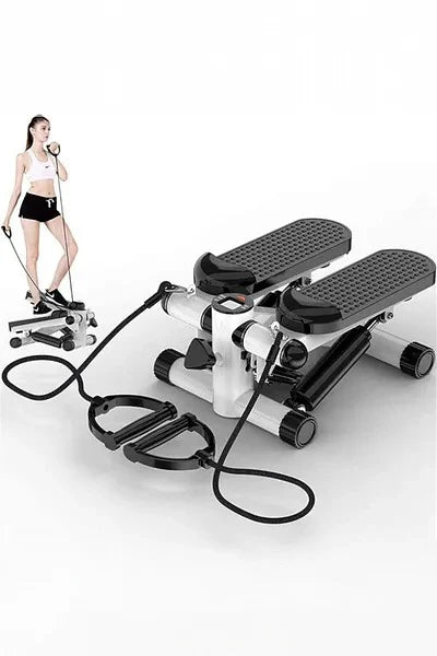 Fitness Stepper Exerciser with Rope  جهاز تمارين اللياقة البدنية على شكل خطاف مع حبل