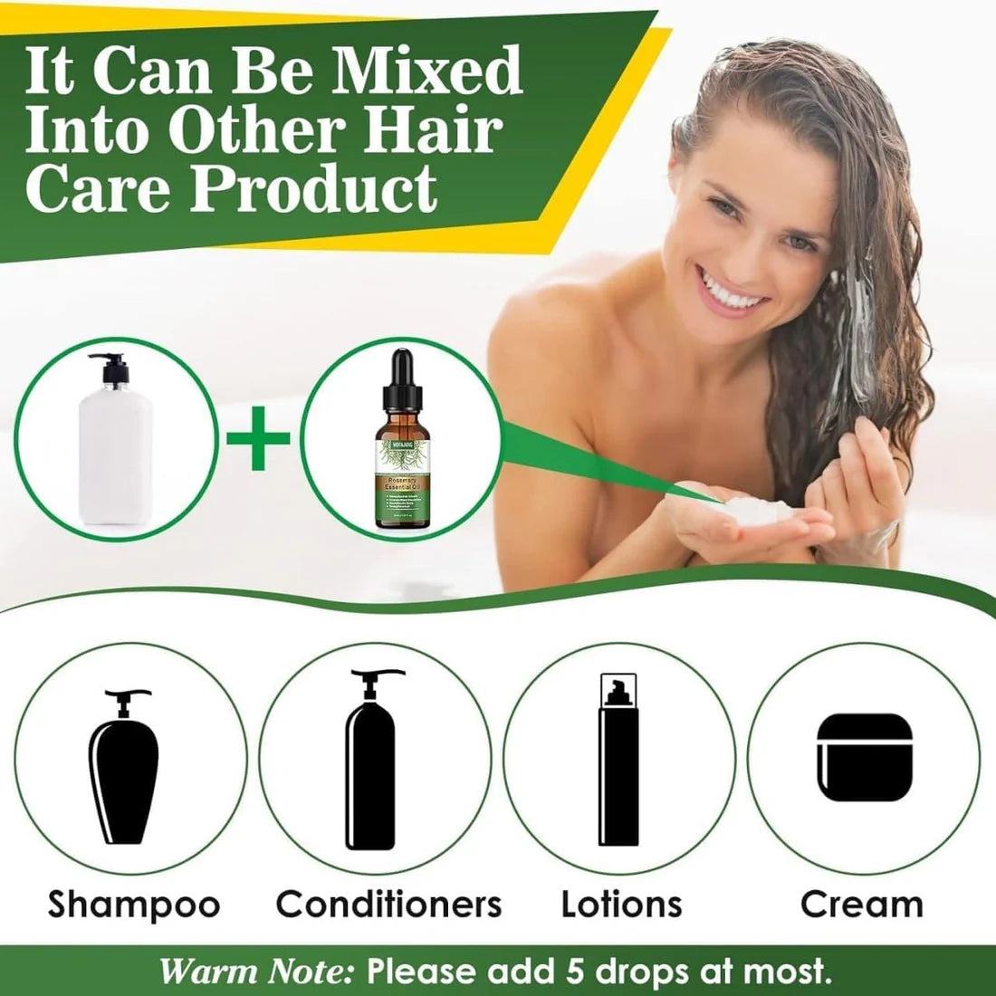 Rosemary Flourish Oil for Hair Growth 30ml  زيت إكليل الجبل لنمو الشعر 30 مل