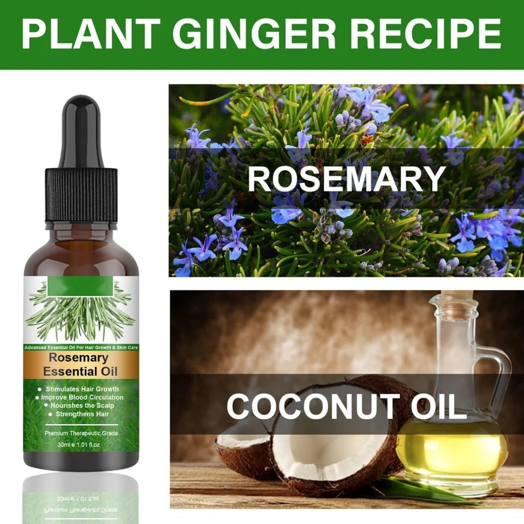 Rosemary Flourish Oil for Hair Growth 30ml  زيت إكليل الجبل لنمو الشعر 30 مل