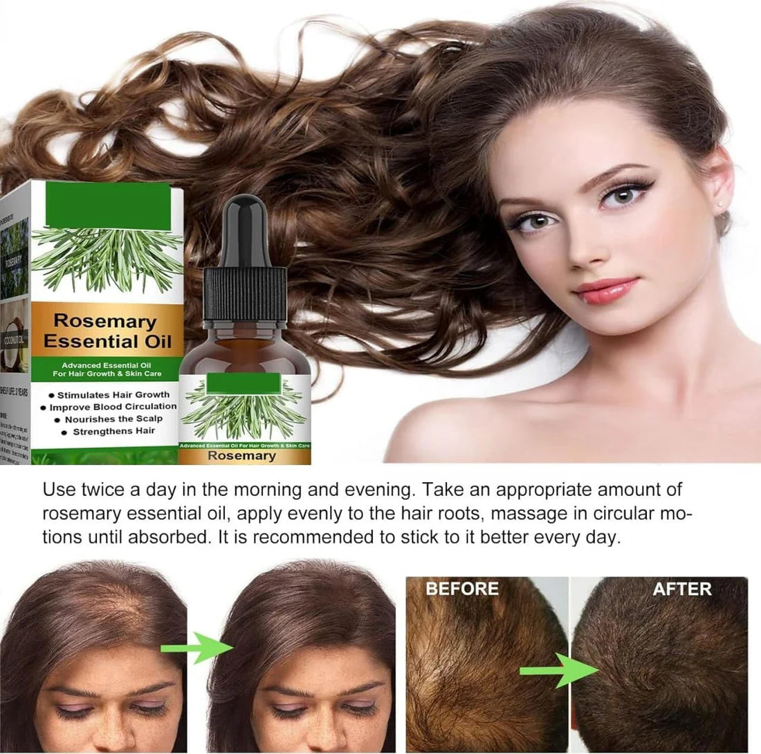 Rosemary Flourish Oil for Hair Growth 30ml  زيت إكليل الجبل لنمو الشعر 30 مل