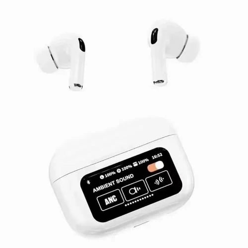 Airpods Pro With Touch Display Screen سماعات ايربودز برو مع شاشة تعمل باللمس