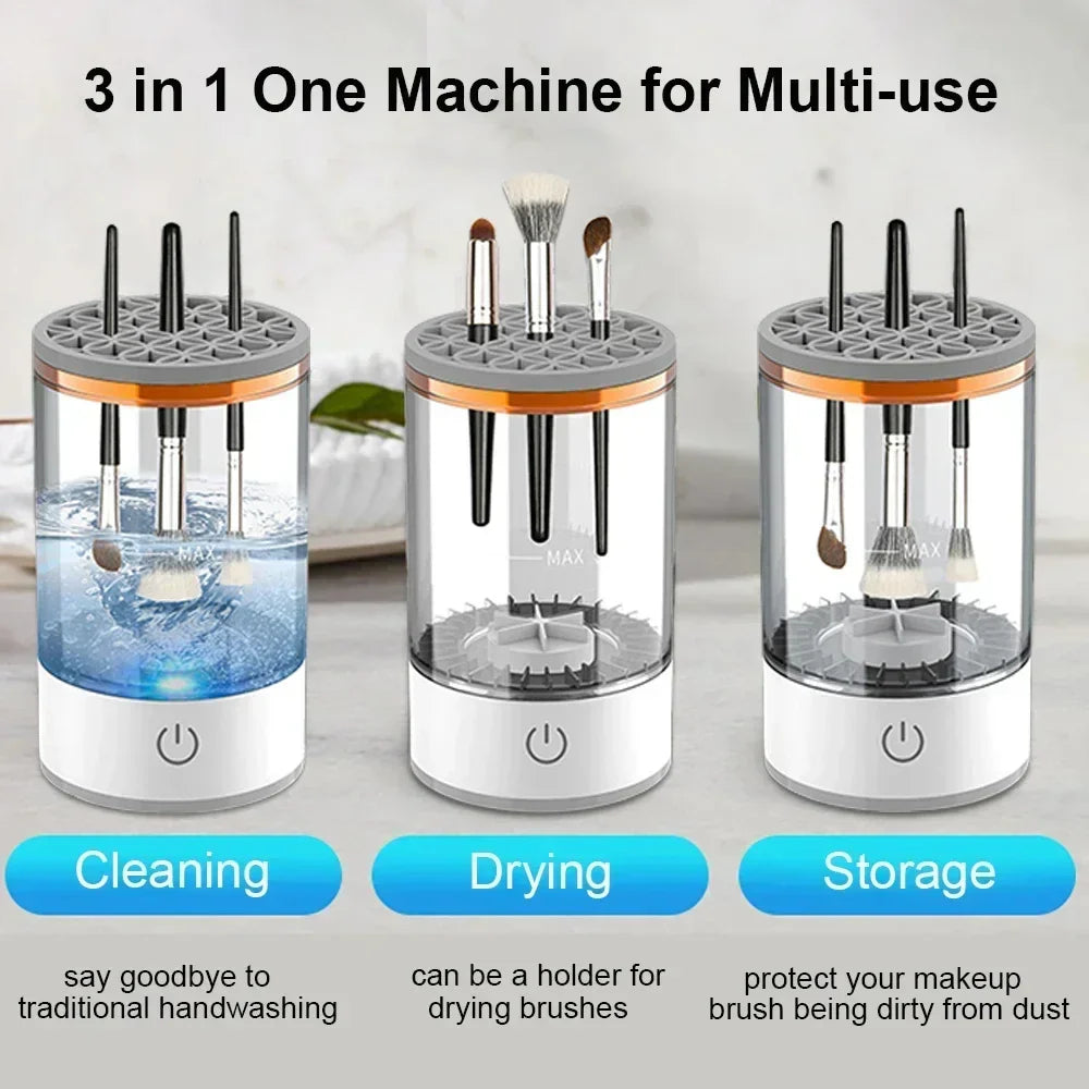 Automatic Multi Brush Cleaner  منظف الفرش المتعدد الأوتوماتيكي