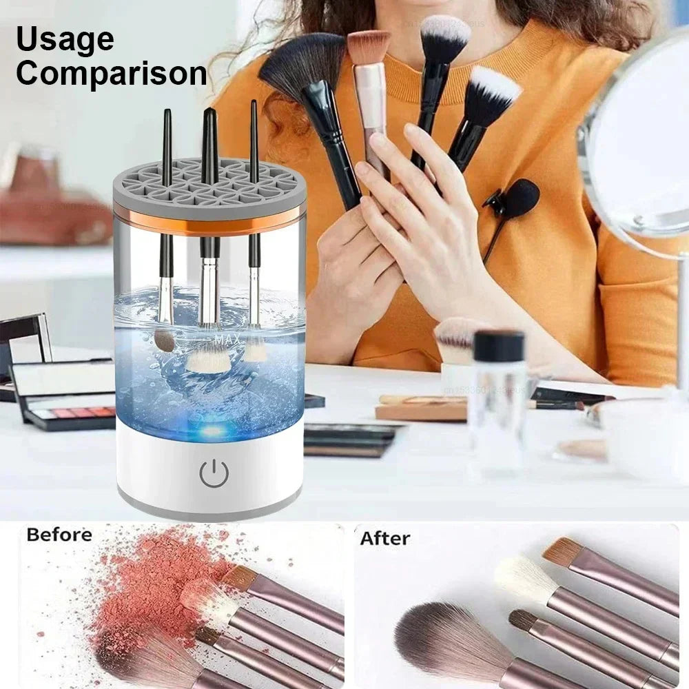 Automatic Multi Brush Cleaner  منظف الفرش المتعدد الأوتوماتيكي