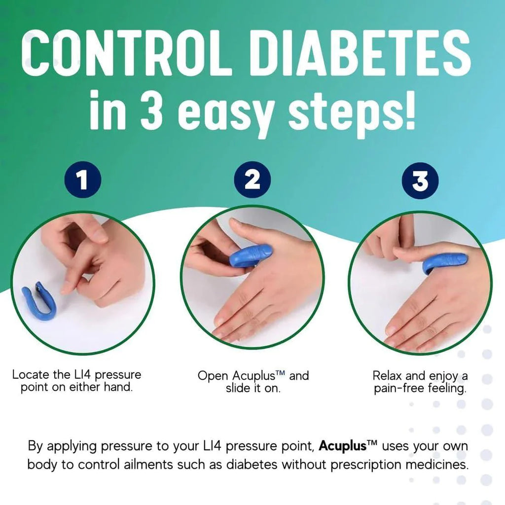 Sugar Control Acupressure Clip  مشبك الوخز بالإبر للتحكم في مستوى السكر في الدم