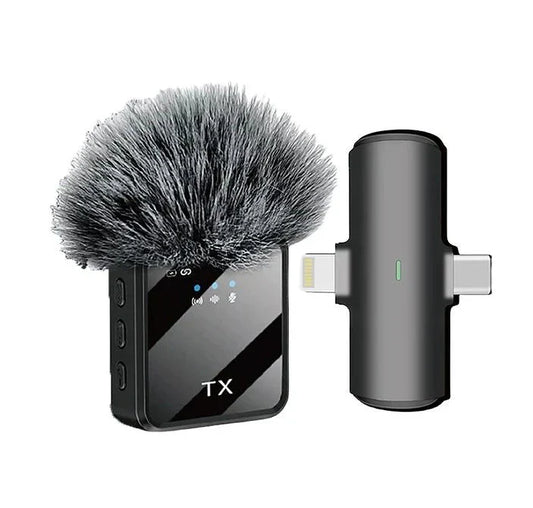 Wireless Lavalier Microphone ميكروفون لافالير لاسلكي