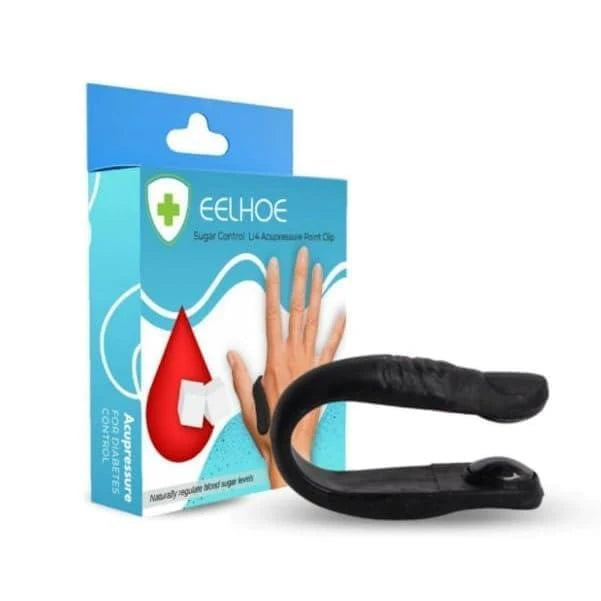 Sugar Control Acupressure Clip  مشبك الوخز بالإبر للتحكم في مستوى السكر في الدم